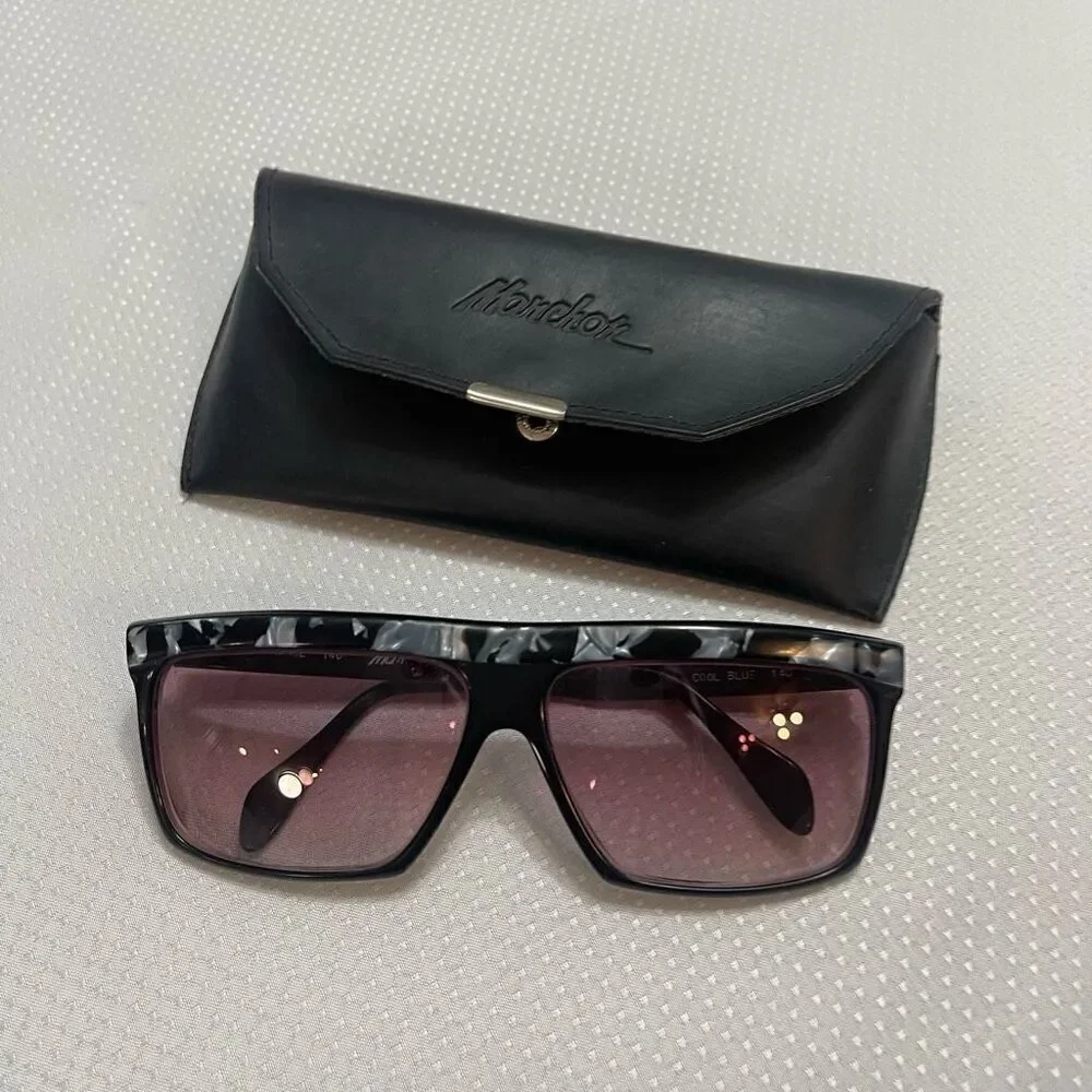 Marchon Prescription SunglassesFrame France 140 R10 Cool Blue 140